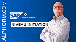 Formation SAP Crystal Reports Niveau Initiation