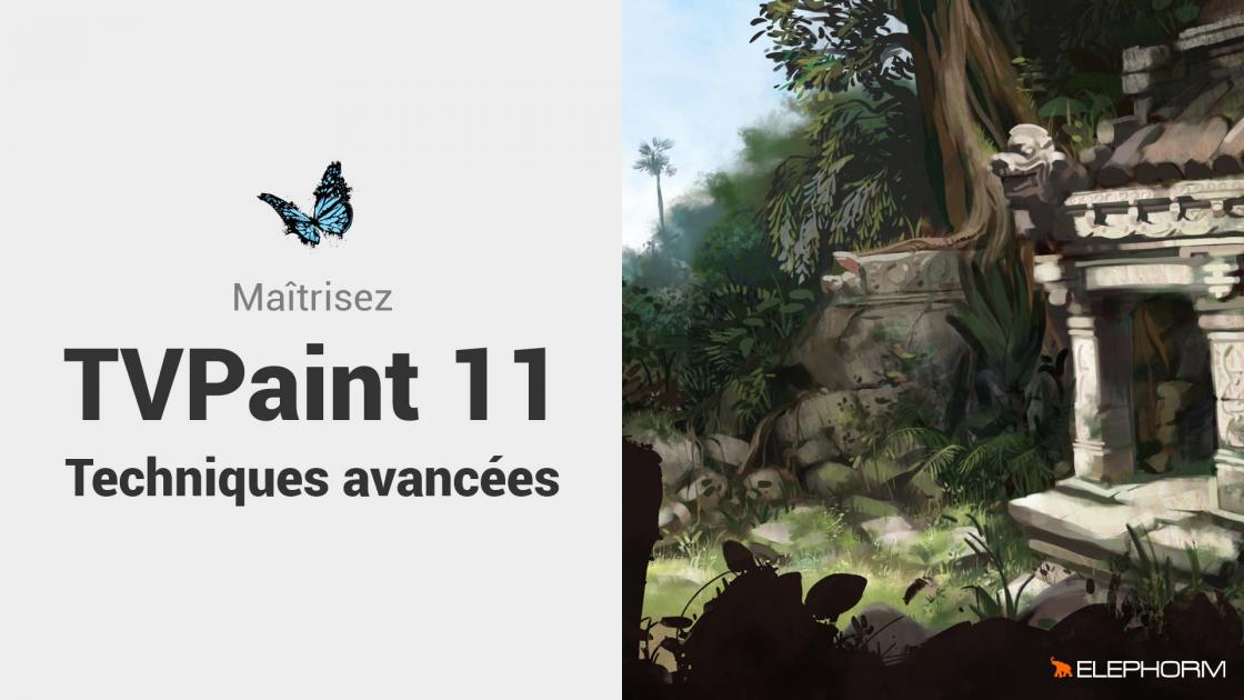 MAÎTRISEZ TVPAINT 11 - LES TECHNIQUES AVANCÉES