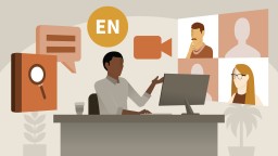 5- L'anglais des affaires  Animer une réunion en ligne avec succès (cours en anglais)
