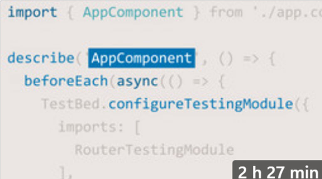 L'essentiel d'Angular 7