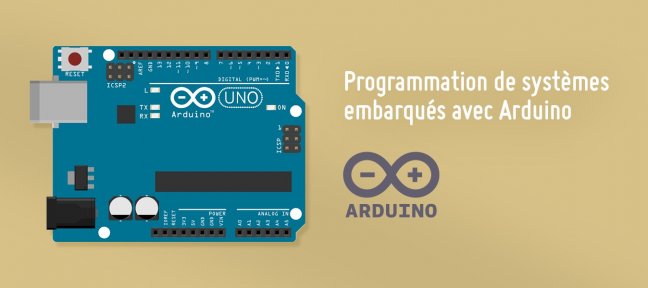 Initiation à la programmation de systèmes embarqués avec Arduino