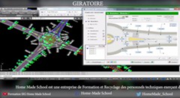 Conception de Carrefours et Giratoires avec Covadis 15